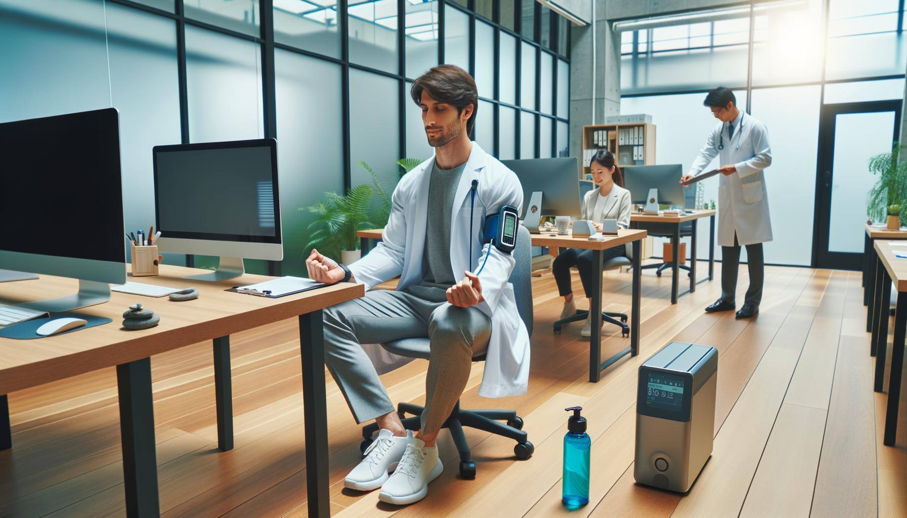 Activités de bien-être au bureau
